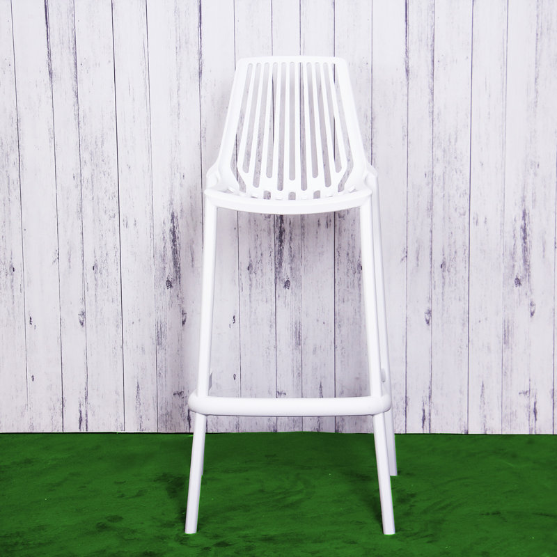 Brenna Counter Stool, White