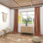 Semi Sheer Curtain Panel Pair