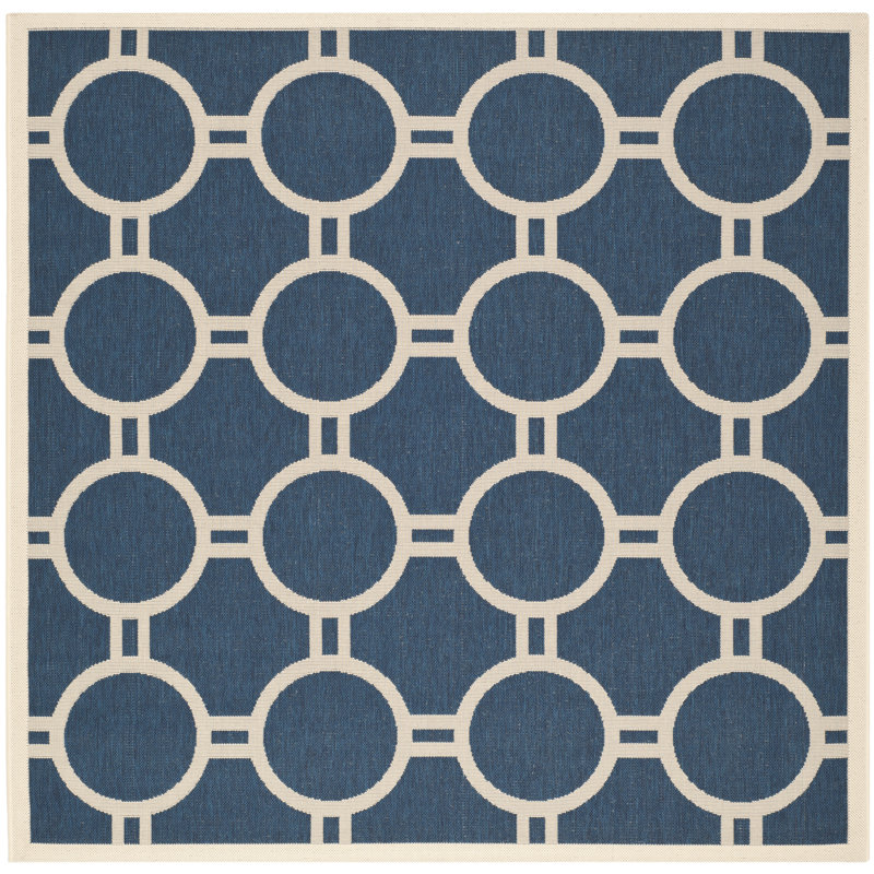 Sayden Performance Geometric Rug, Square 6'7"