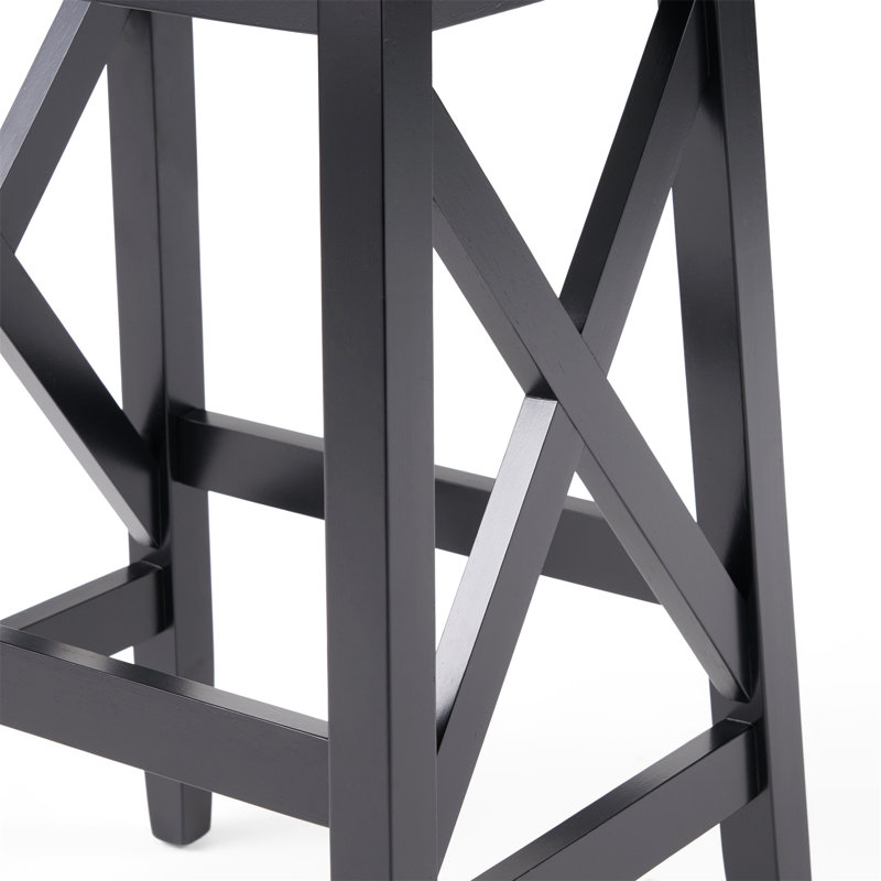 Tabouret Saddle, Gris clair / noir