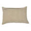 Cotton Chambray Lumbar Pillow With Embroidery