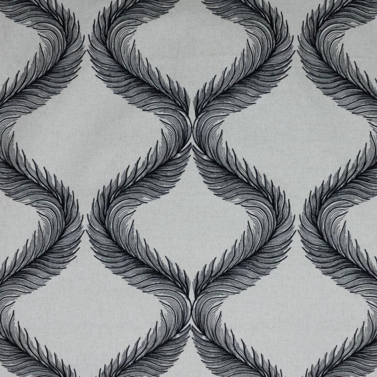 Tissu nom de prune Prive, Ébène