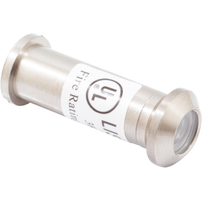 UL-Rated Door Viewer, 160 Degrees, 1/2" Bore Hole, By Stone Harbor Hardware