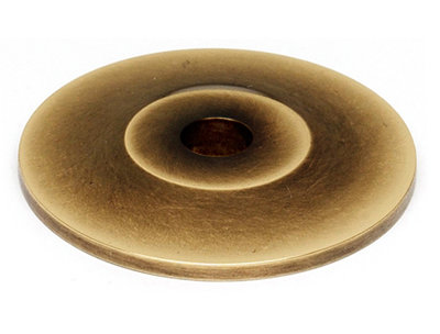 Traditional Metal Knob Backplate