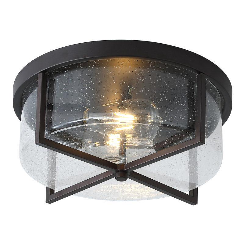New Ashford Glass Flush Mount