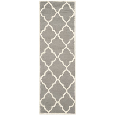 Cannen Hand Tufted Wool Geometric Rug