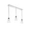 Luminaire suspendu linéaire pour îlot de cuisine 3 lumières Shaner-1729372337