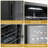28 Bottle Electric Dual Zone Freestanding Wine Cooler