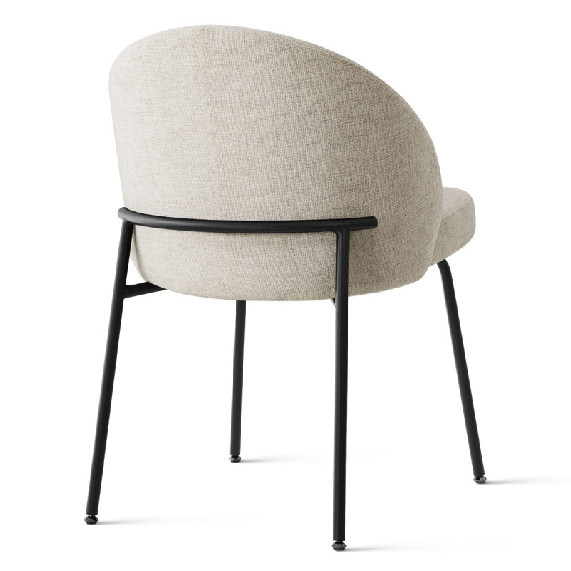 Chaises de salle à manger rembourrées de style moderne, Gruau