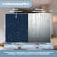 50" - 54" W x 70" H Double Sliding Framed Shower Door with Clear Tempered Glass-92398413