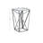 Degarmo Glass Top End Table