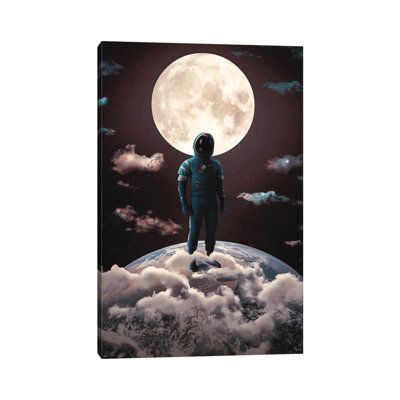 Moonlight 1 Piece Wrapped Canvas Wall Art