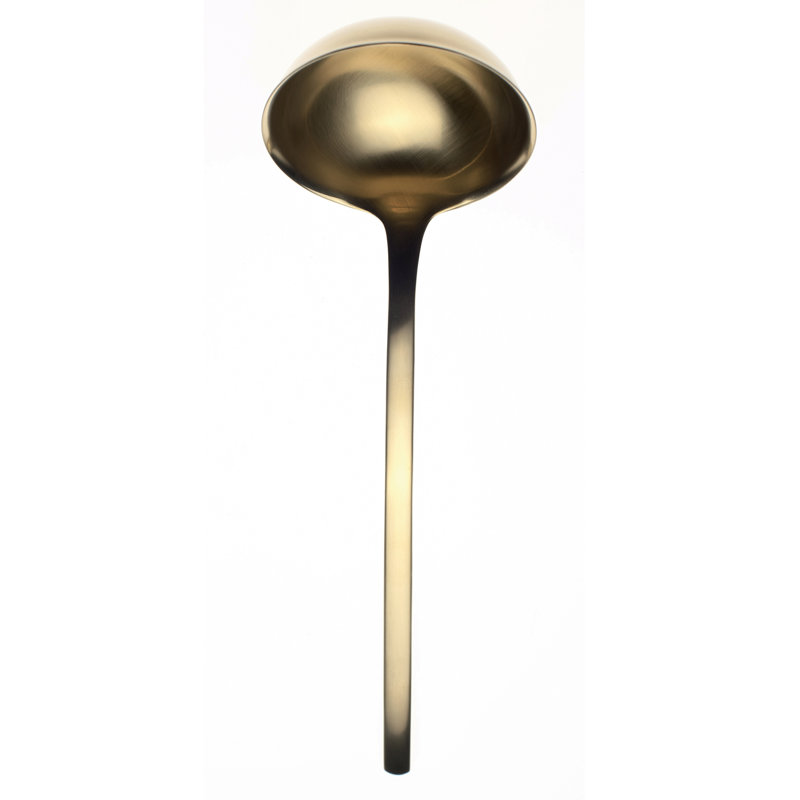 Due Stainless Steel Ladle, Ice Gold