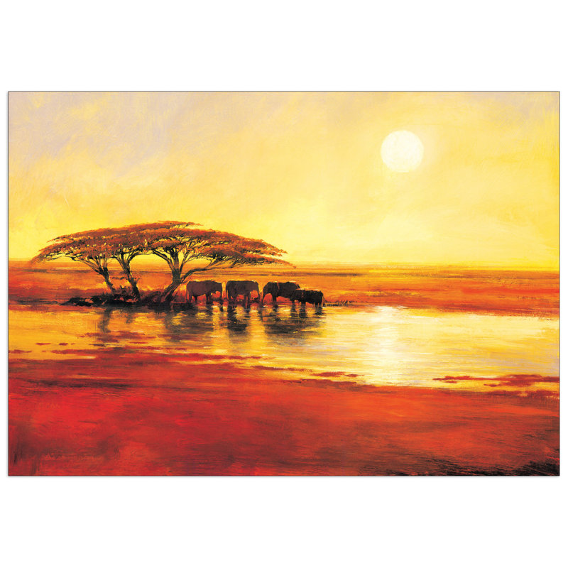Sanders - No Frame Print on Wood