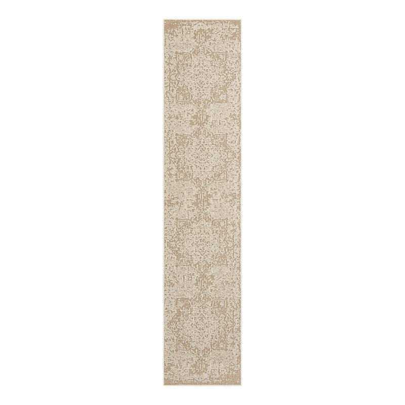 Indoor/Outdoor Traditional Area Rug, Runner 2'7" x 12'