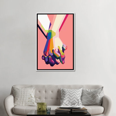 «Hold My Hand» par Dayat Banggai - impression d'art graphique