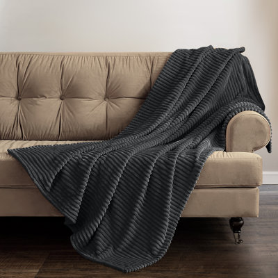 Thermal Supersoft Snug Cord Throw Blanket