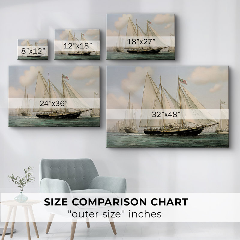Série Nautical-CLXII - Cavas enveloppés de galerie, 40 x 60