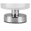Lulworth Chrome Plinth Table Lamp
