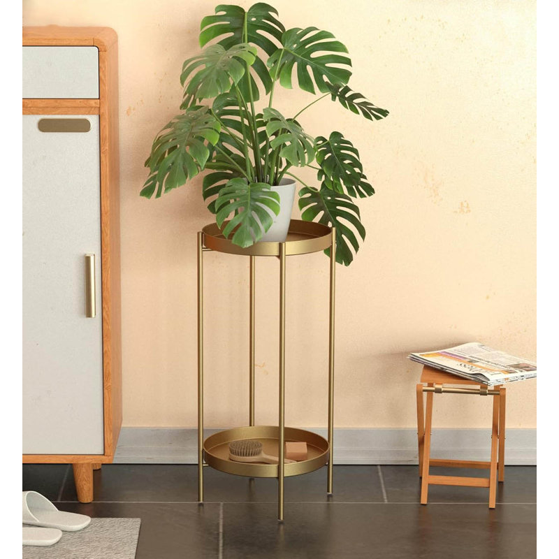 Plant Stand, Gold