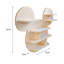 Disney Classic Mouse Small Wall Shelf, Decorative Wall Mounted Kids' Shelf | Wooden Floating Shelves For Bedroom & Playroom - Natural