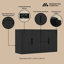 Buffet noir 60 "Rivington-546418227