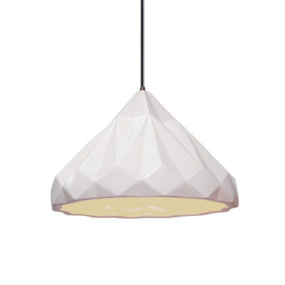 Luminaire suspendu géométrique 1 lumière Cattier