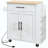 Sicilee Kitchen Cart with Manufactured Wood Top-1104807366