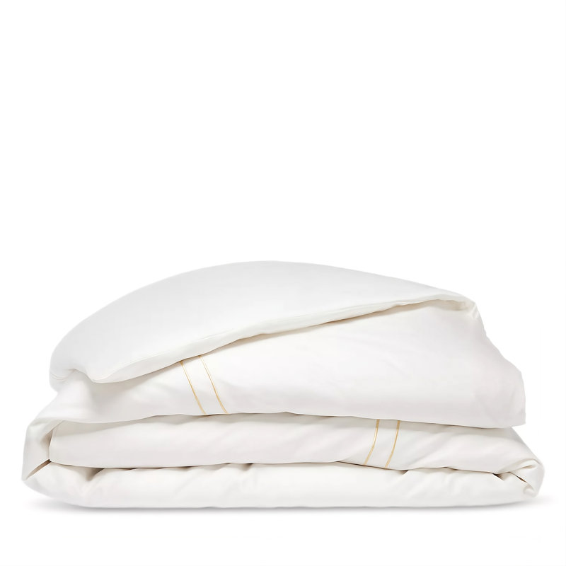 Duvet Cover Dalila, Cream/Gold, Queen Duvet Cover