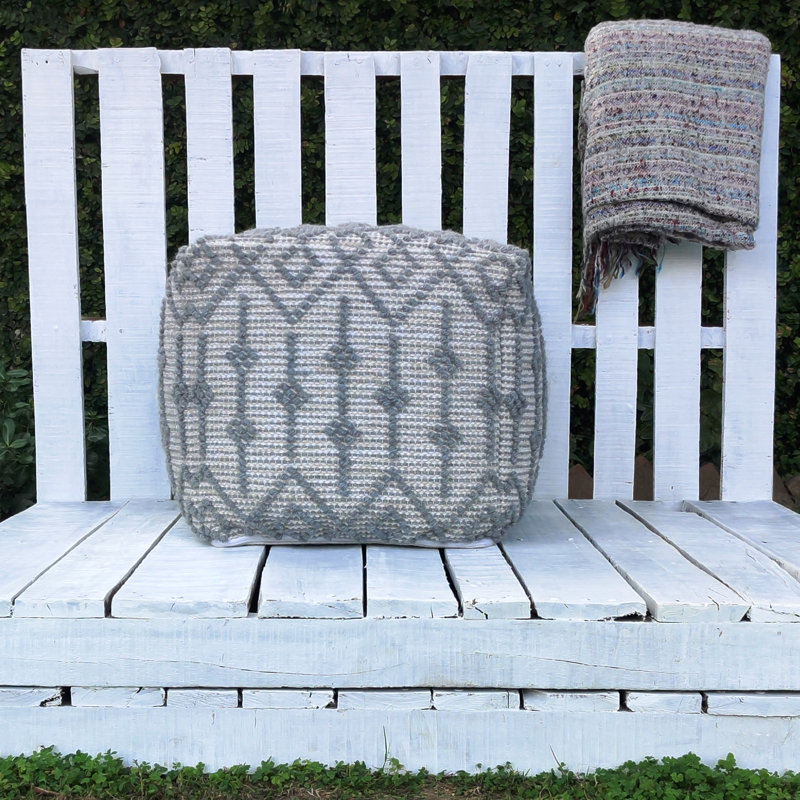 Abrian Upholstered Pouf