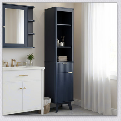Grande armoire de rangement de 68 po de hauteur avec tablettes réglables, tiroir et porte pour une organisation polyvalente