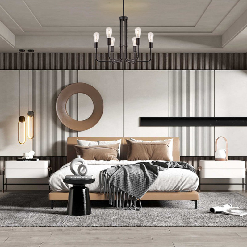 Deajah 6 - Light Dimmable Empire Chandelier