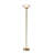71'' Antique Brass Torchiere Floor Lamp