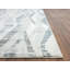 Tapis abstrait beige / bleu Aerith-2057226632