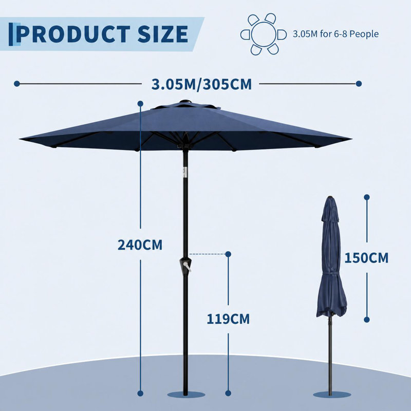 Parasol, Navy