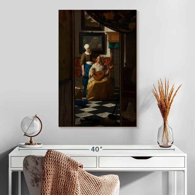 Lettre d'amour Leisha 1669-1670, H 30 po x l 20 po