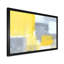 «Gray and Yellow Colorfields II», reproduction sur toile encadrée-976064958-976064959