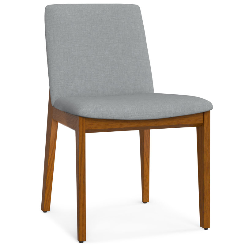 Chaise de salle à manger rembourrée Selena, Gris