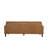 Soria Top-Grain Leather Sofa, Brown