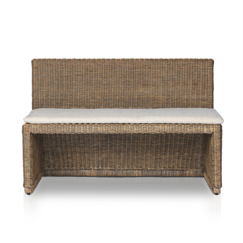 Senna Woven Dining Bench