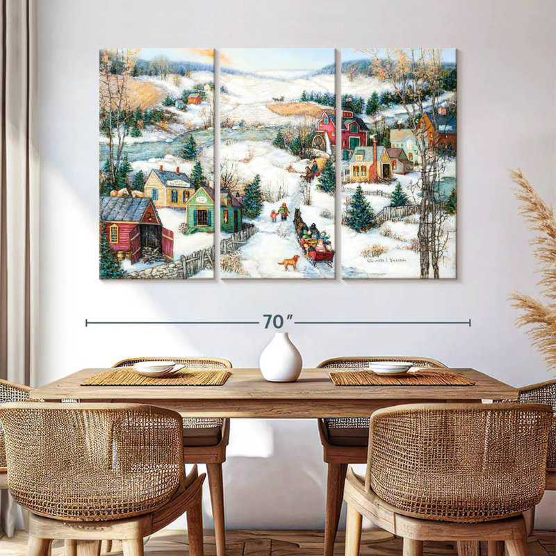 Alvord The Sleigh Ride, 42" H x 65" W