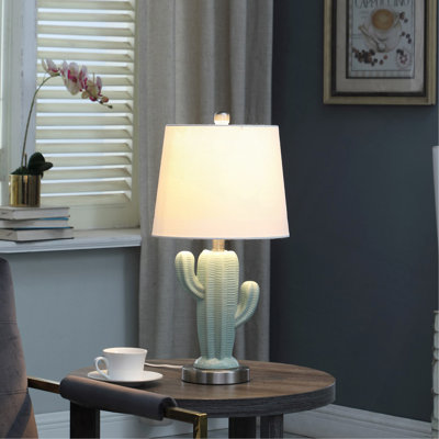 Lampe de table 22 po In Southwest Teal