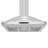 Empava 36" Metal 380 CFM Convertible Wall Range Hood with Baffle Filter