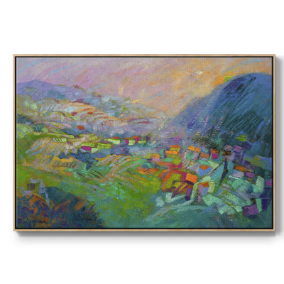 Impression sur toile encadrée
