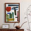Colorful Shapes II - Peinture sur toile encadrée-59526062-59526069
