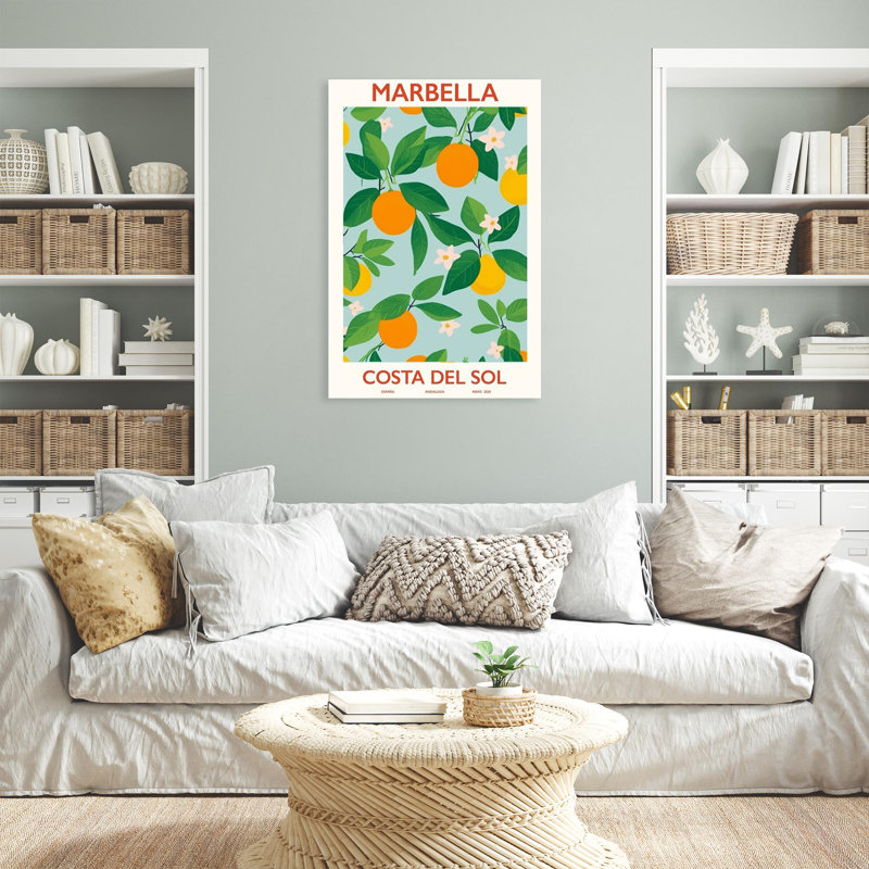 Marbella, Costa Del Sol, impression sur toile, H 36 po x l 24 po x P 1,25 po