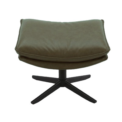 Delana Genuine Leather Ottoman