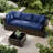 8 Pcs Outdoor Cushion Slipcovers All-Weather Patio Cushion Covers For Outdoor Furniture, Covers Only-1030830965