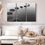«Pebbles On Water» sur toile-15903602