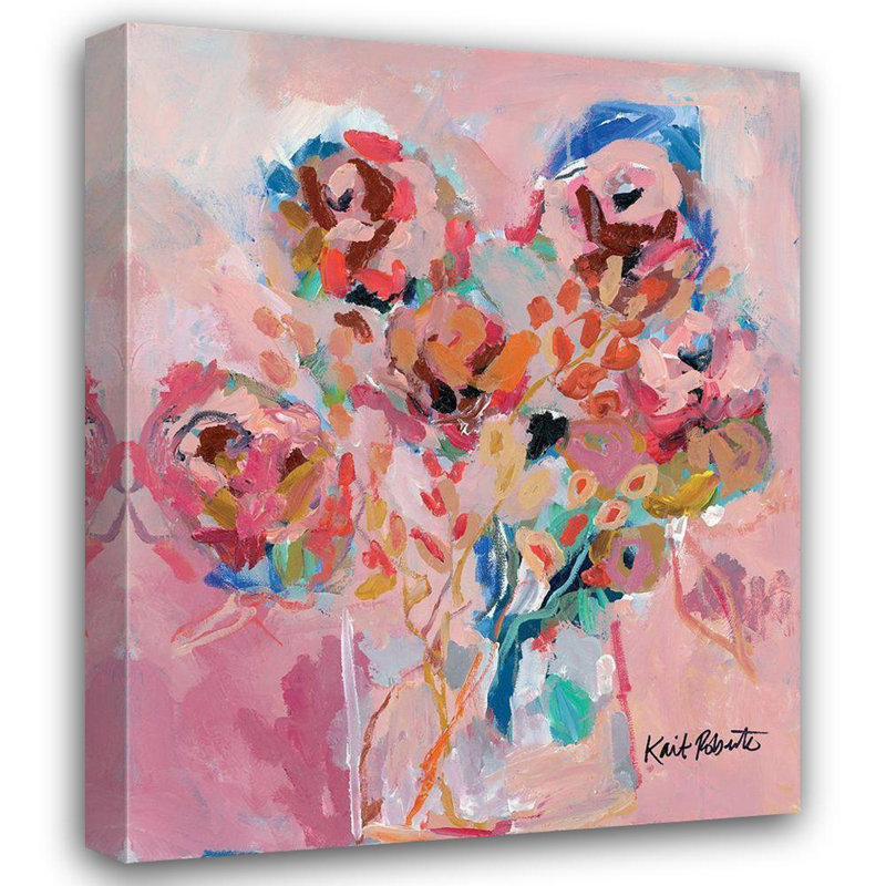 Art graphique sur toile tendue, Bungalow Rose Roberts, Kait Gallery, H 24 po x l 20 po